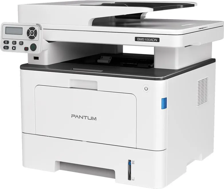 МФУ лазерный Pantum BM5100ADN A4 Duplex Net белый фото 2