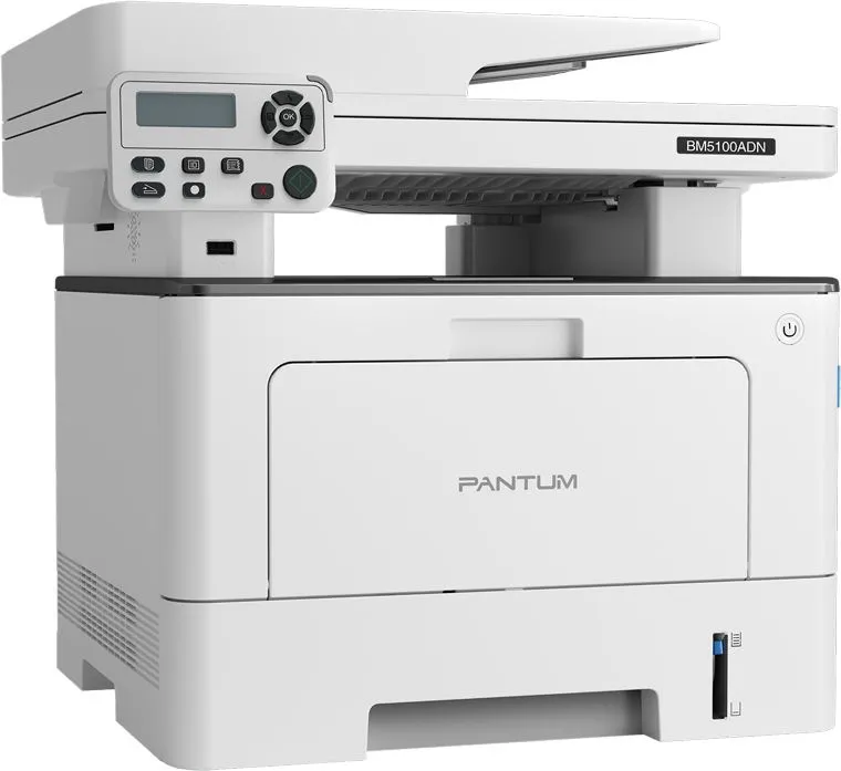 МФУ лазерный Pantum BM5100ADN A4 Duplex Net белый фото 3
