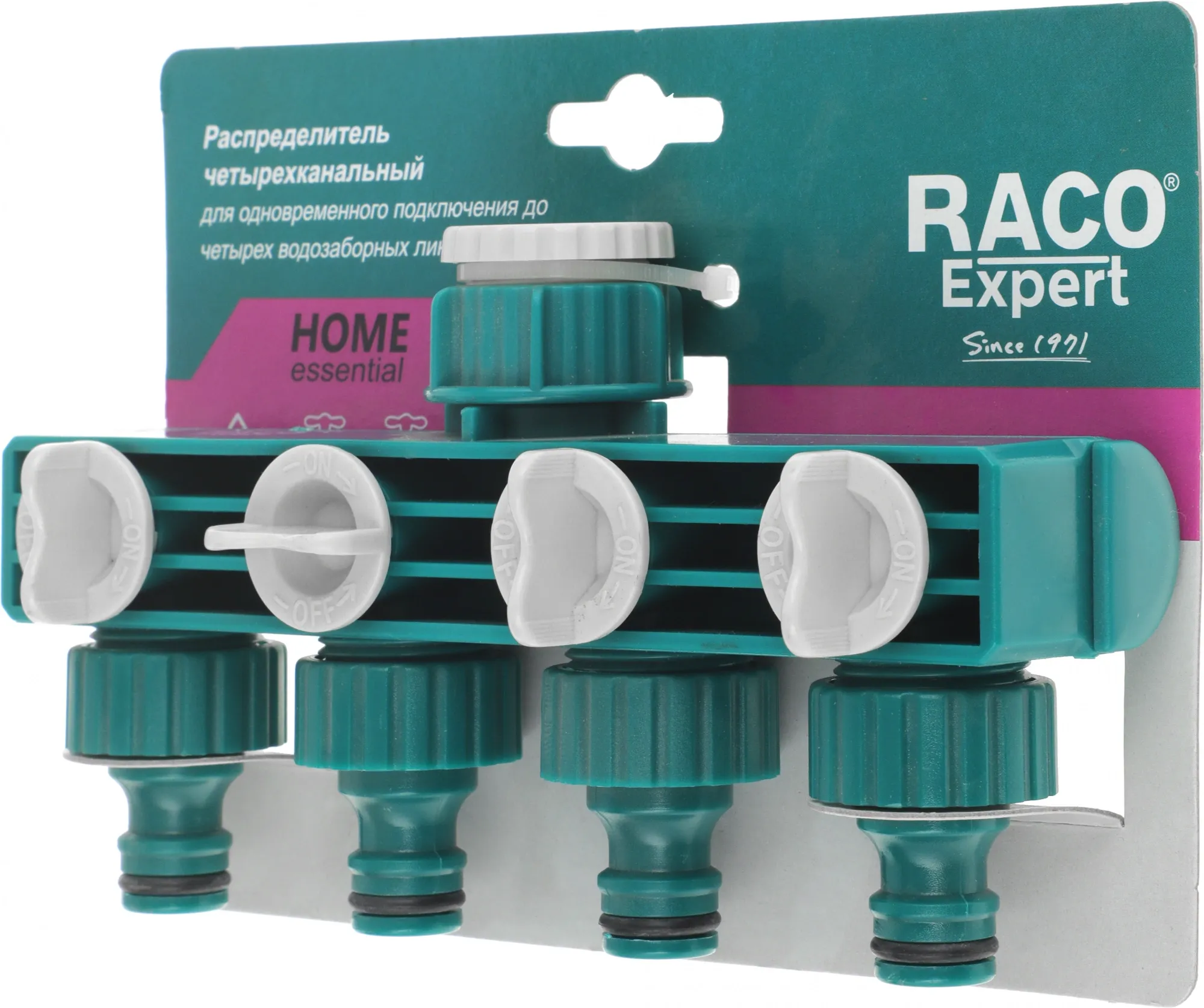 Распределитель Raco 4250-55258C с переходом диаметров 1/2" на 3/4"