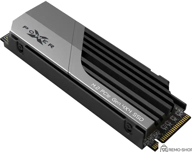 SSD-накопитель Silicon Power XS70 2TB PCIe 4.0 NVMe M.2 фото 2