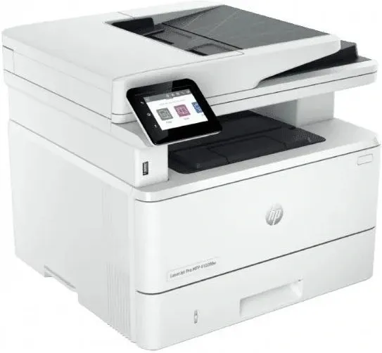 МФУ лазерный HP LaserJet Pro 4103fdw (2Z629A) A4 Duplex Net WiFi белый фото 3