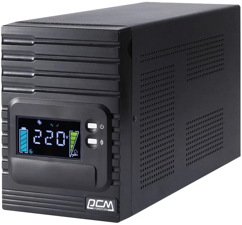 Источник бесперебойного питания CyberPower PR1000ELCD Line-Interactive 1000VA/900W USB/RS-232/EPO/SNMPslot (8 IEC С13)