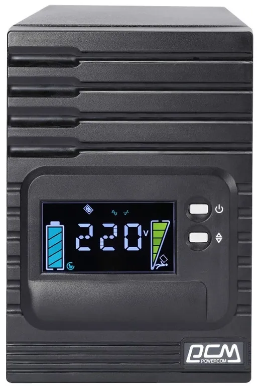 Источник бесперебойного питания CyberPower PR1000ELCD Line-Interactive 1000VA/900W USB/RS-232/EPO/SNMPslot (8 IEC С13) фото 2