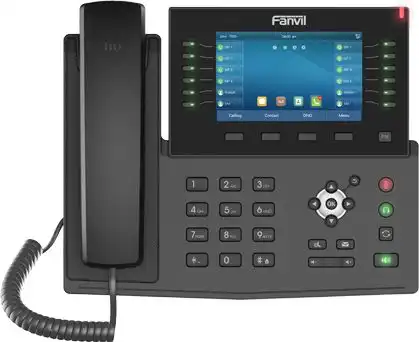 IP-телефон Fanvil X7A черный фото 3