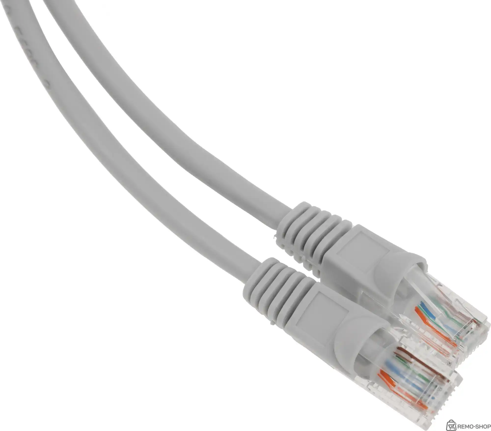 Патч-корд Buro UTP-5E-0,5M-G-LSZH UTP cat.5E 0.5м серый RJ-45 (m)-RJ-45 (m)