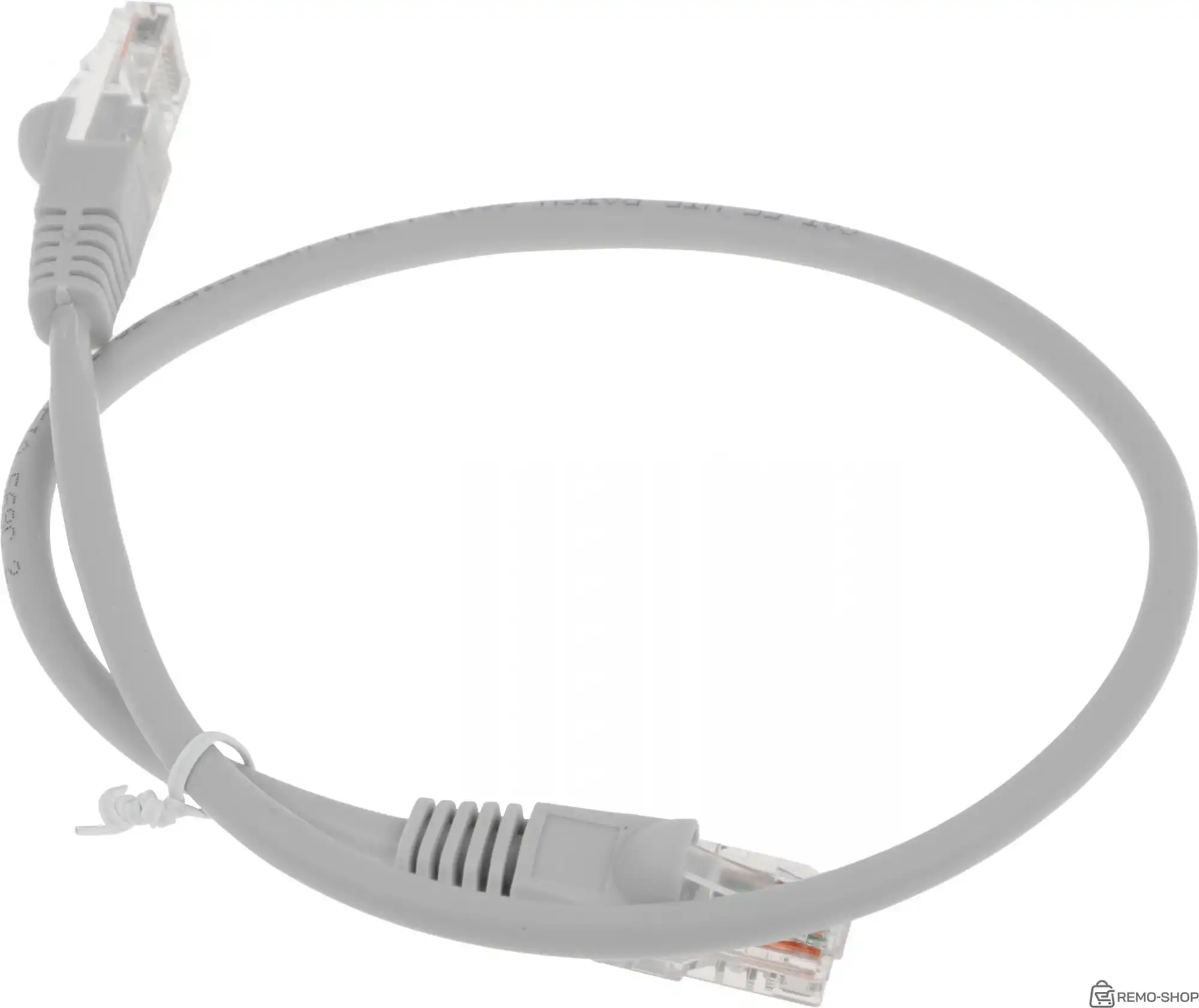 Патч-корд Buro UTP-5E-0,5M-G-LSZH UTP cat.5E 0.5м серый RJ-45 (m)-RJ-45 (m) фото 3