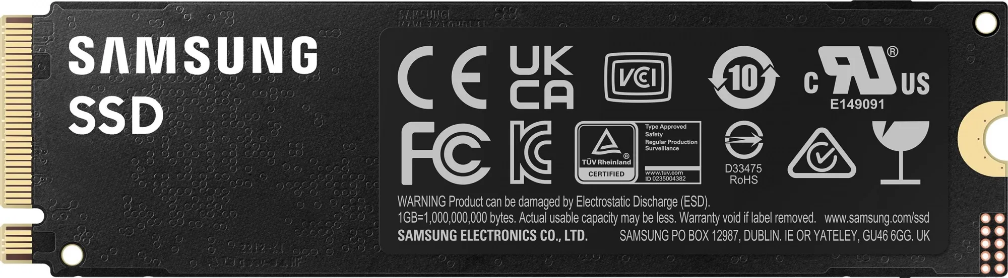 Накопитель SSD Samsung PCIe 4.0 x4 4TB MZ-V9P4T0BW 990 Pro M.2 2280