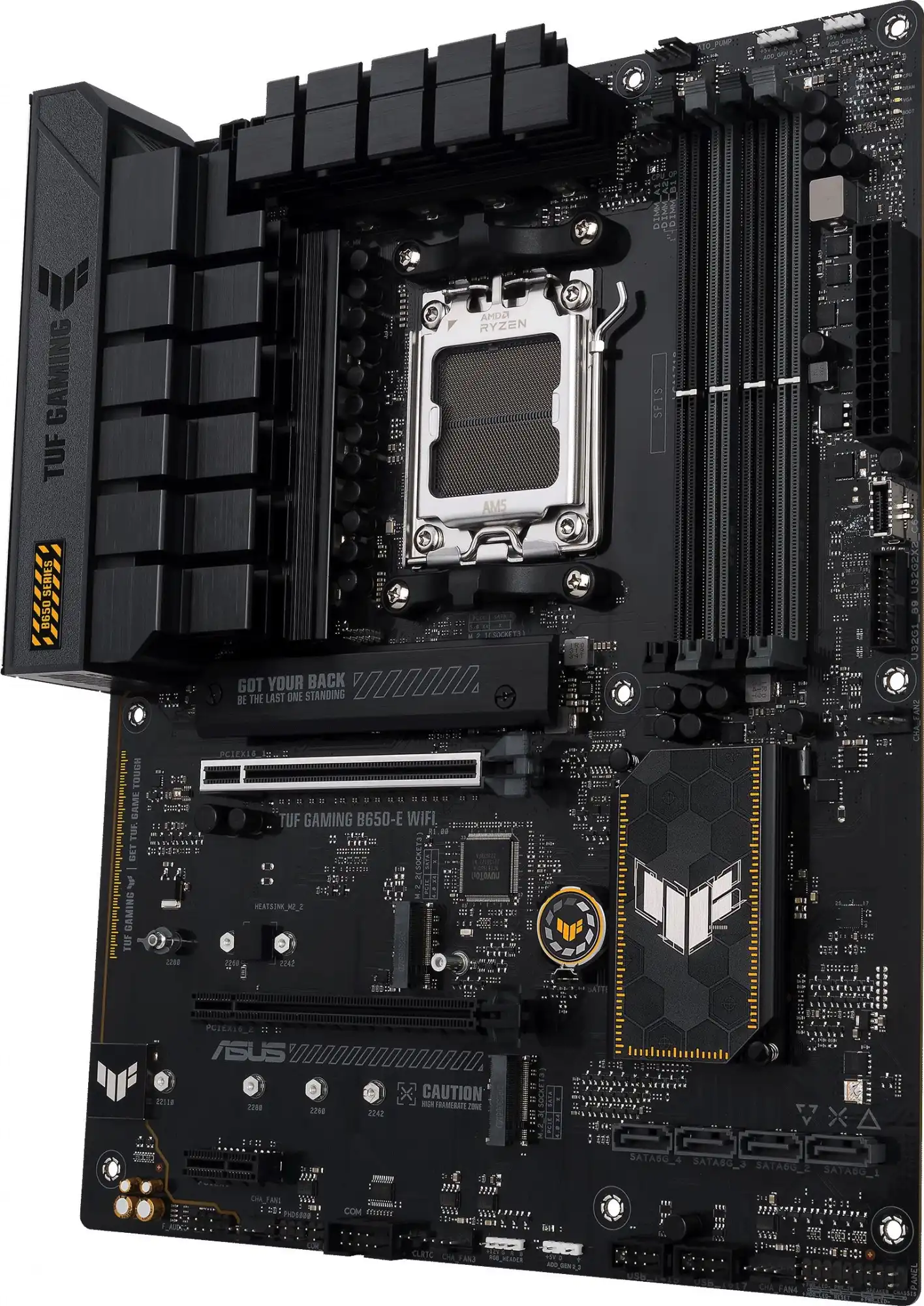 Материнская плата Asus TUF GAMING B650-E WIFI Socket AM5 AMD B650 4xDDR5 ATX AC`97 8ch(7.1) 2.5Gg RAID+HDMI+DP фото 3
