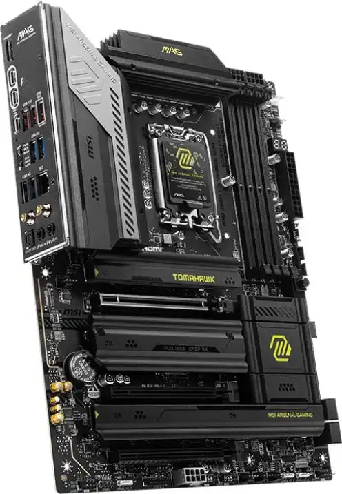 Материнская плата MSI MAG Z890 TOMAHAWK WIFI  Soc-1851 Intel Z890 4xDDR5 ATX AC`97 8ch(7.1) 5Gigabit RAID+HDMI фото 3