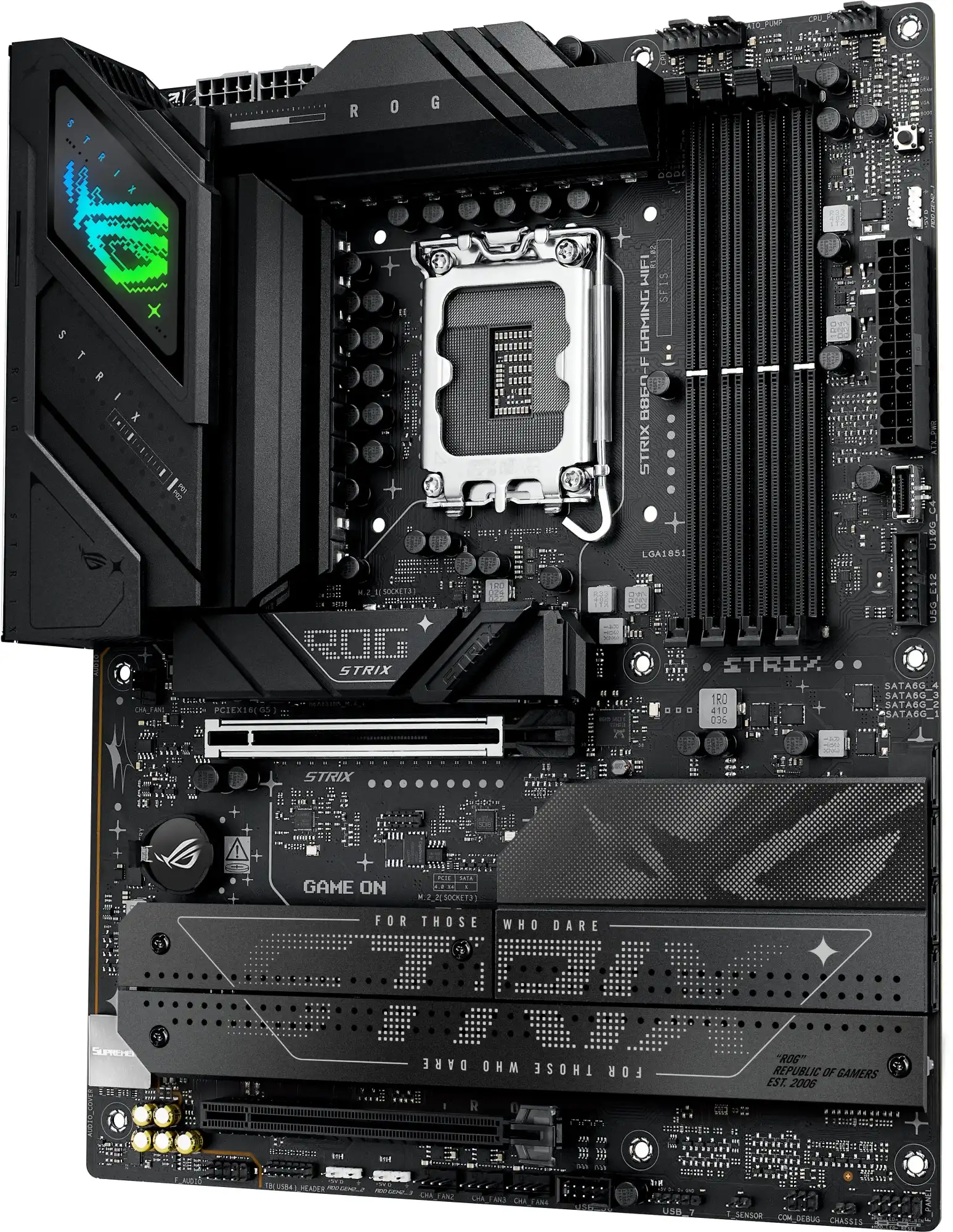 Материнская плата Asus ROG STRIX B860-F GAMING WIFI фото 2