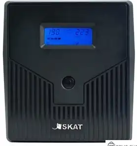 Источник бесперебойного питания Бастион 1000/600 600Вт 1000ВА черный фото 2