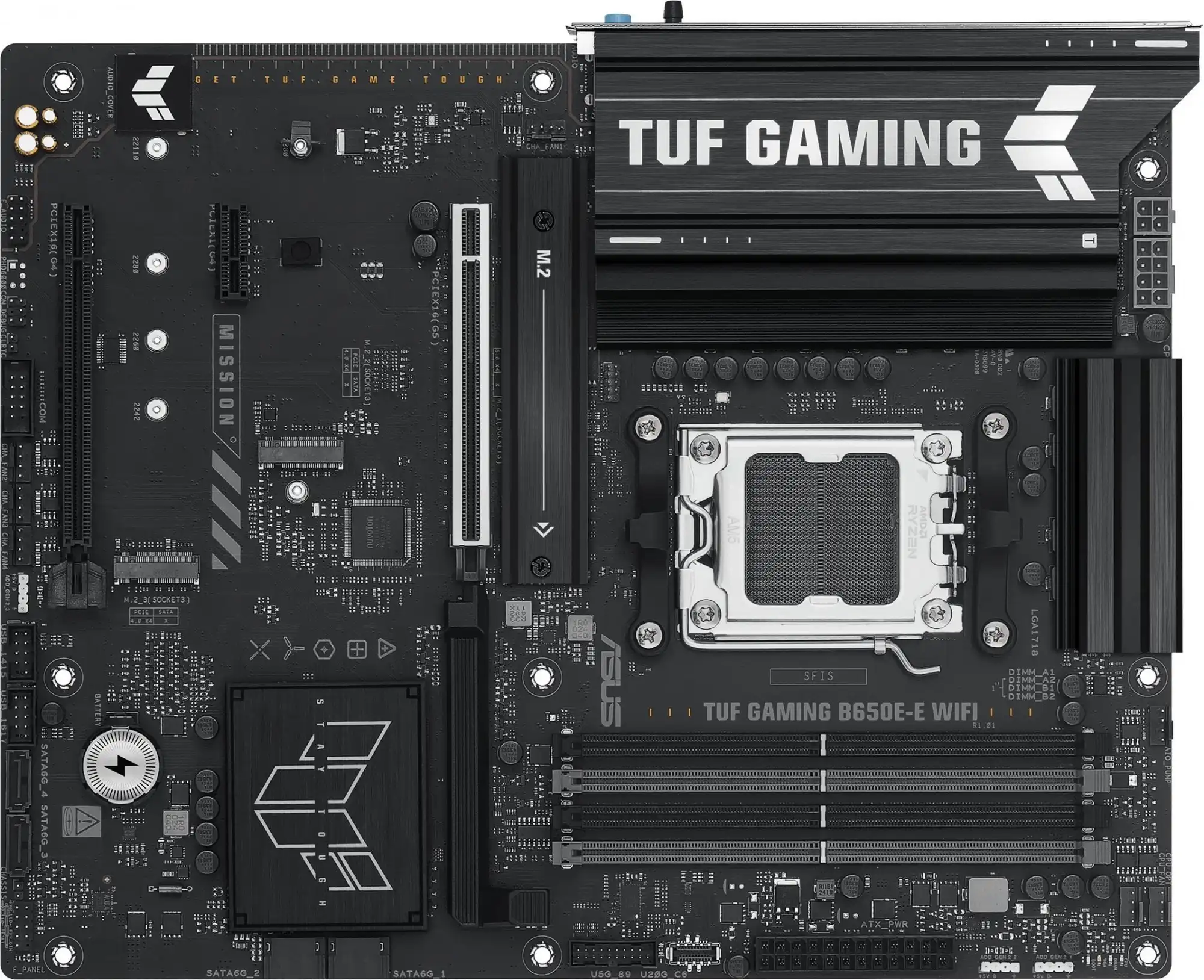 Материнская плата Asus TUF GAMING B650E-E WIFI Socket AM5