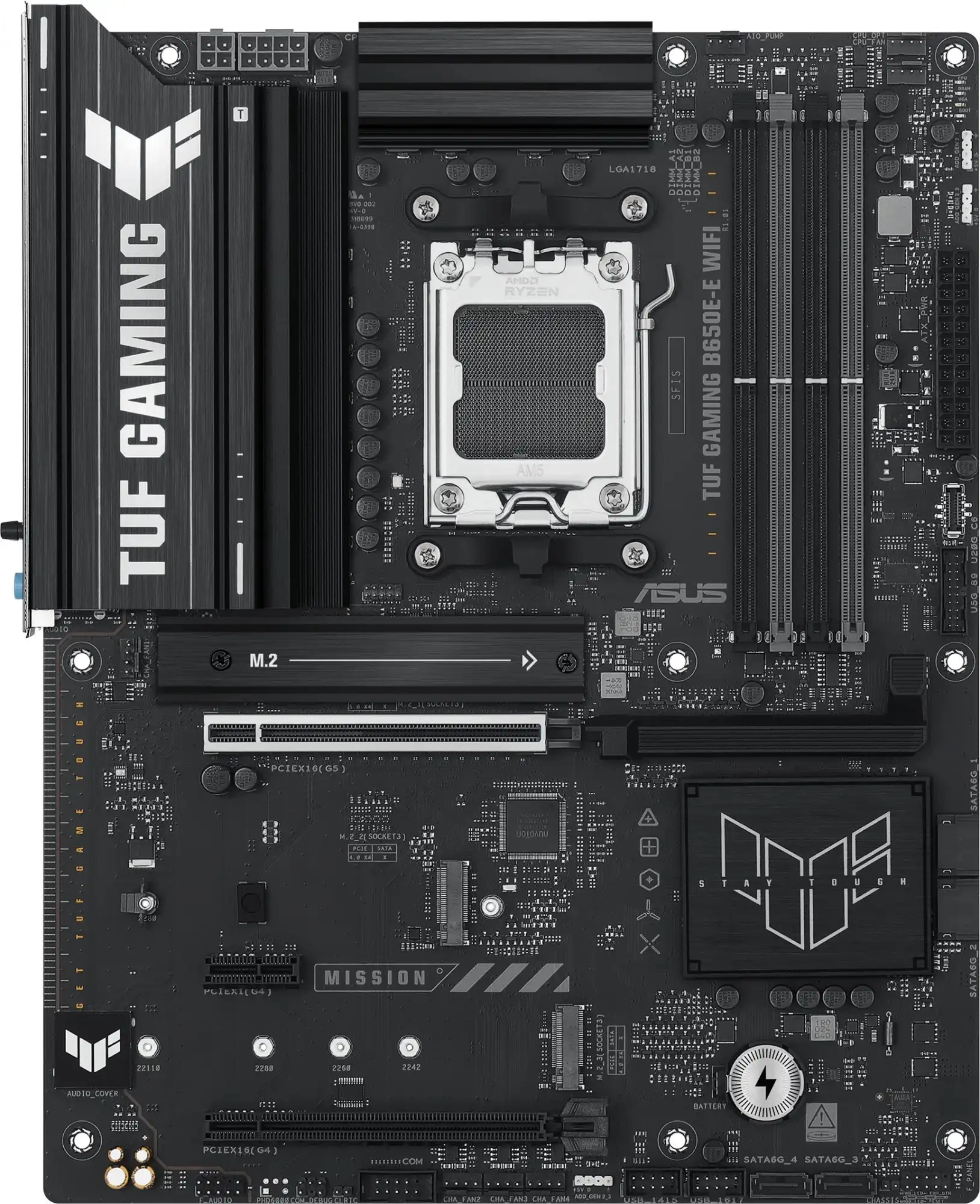 Материнская плата Asus TUF GAMING B650E-E WIFI Socket AM5 фото 3