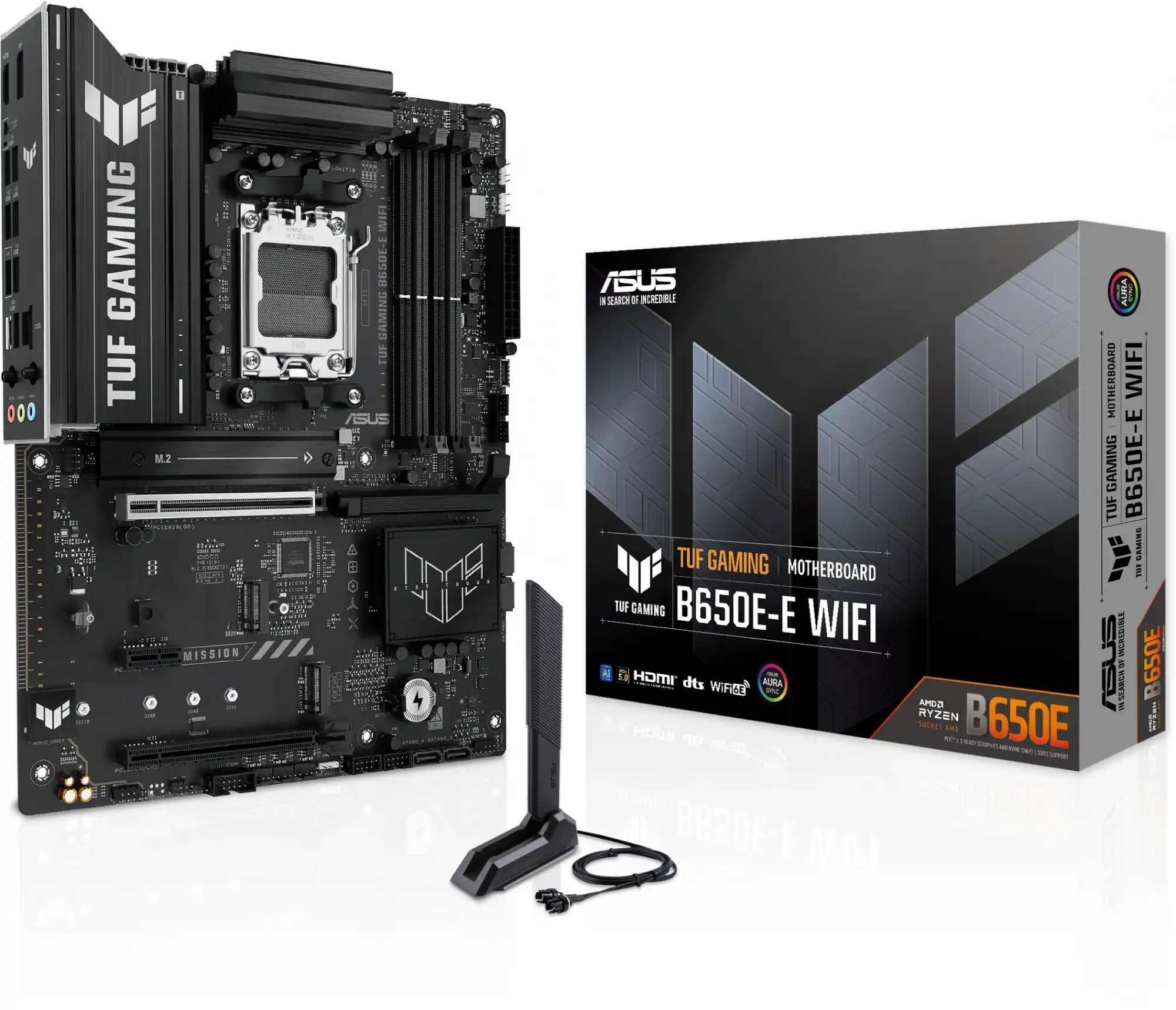 Материнская плата Asus TUF GAMING B650E-E WIFI Socket AM5 фото 2