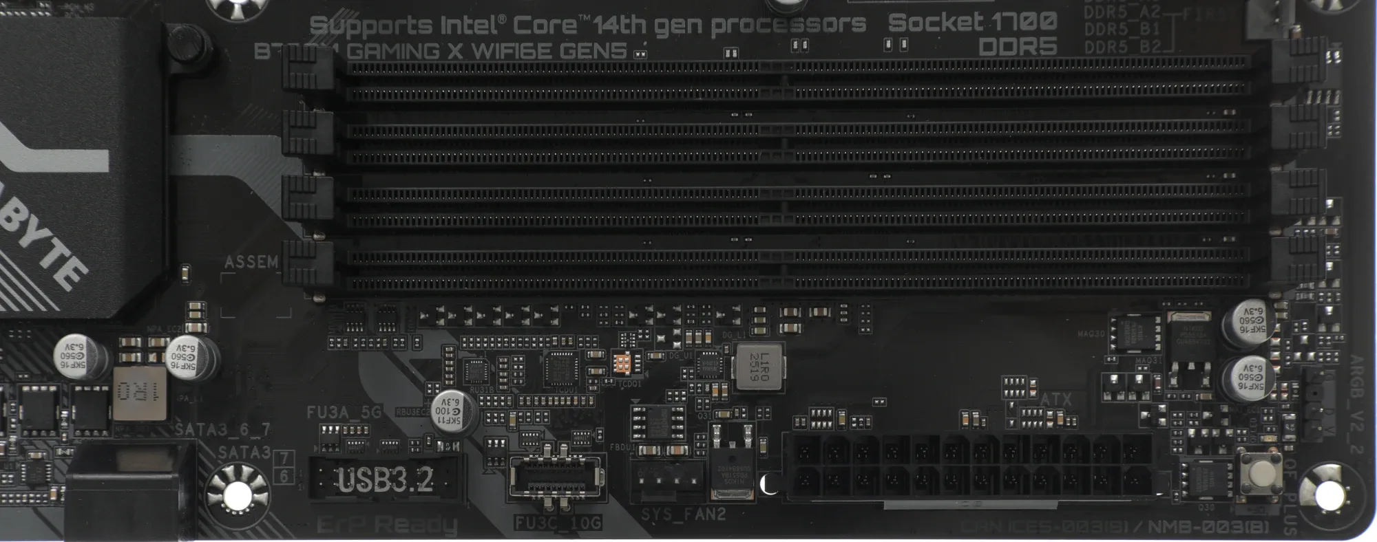 Материнская плата Gigabyte B760M GAMING X WIFI6E GEN5 Soc-1700 Intel B760 4xDDR5 mATX AC`97 8ch(7.1) 2.5Gg RAID+HDMI+DP фото 3