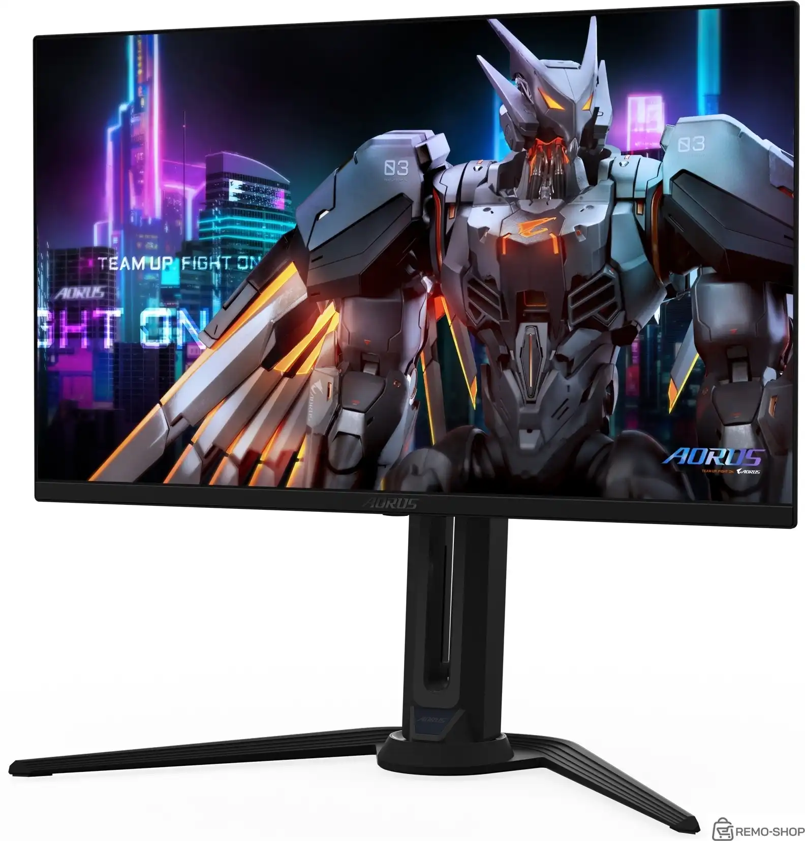 Монитор Gigabyte 27" Aorus FO27Q5P черный QD OLED LED 16:9 HDMI M/M матовая HAS Piv 300cd 178гр/178гр 2560x1440 500Hz DP 2K USB 7.2кг