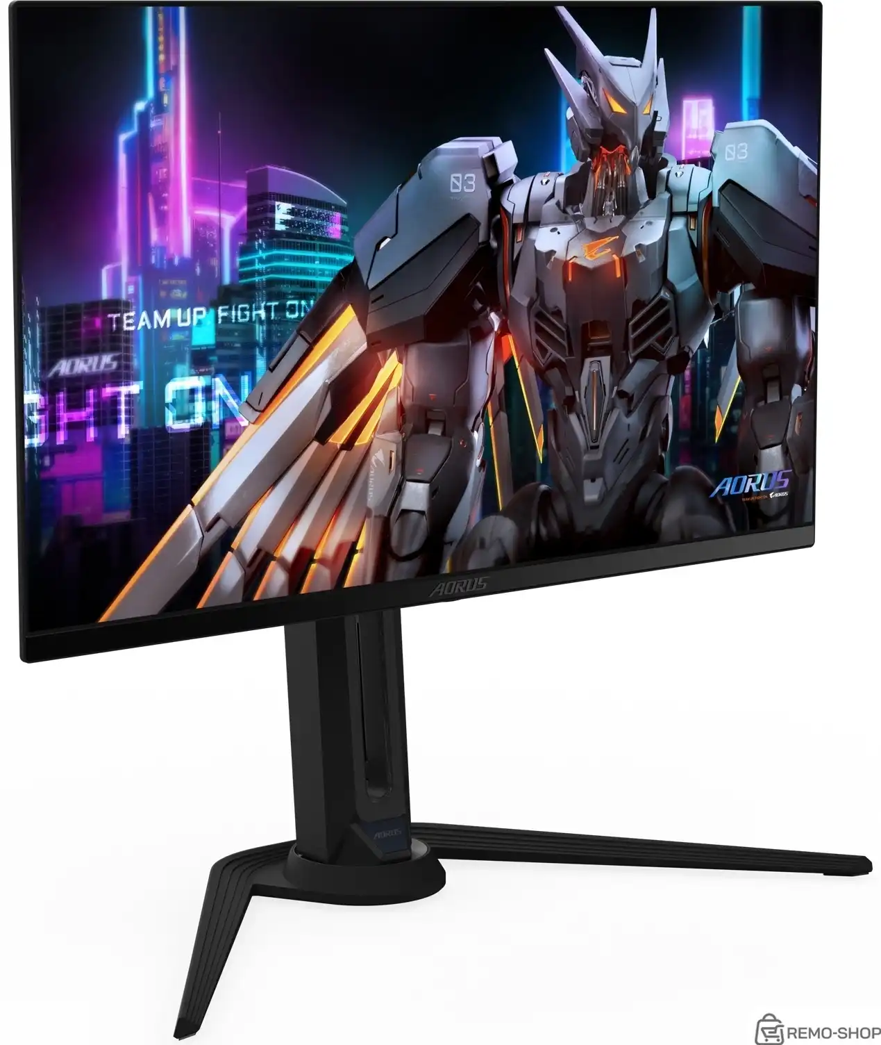 Монитор Gigabyte 27" Aorus FO27Q5P черный QD OLED LED 16:9 HDMI M/M матовая HAS Piv 300cd 178гр/178гр 2560x1440 500Hz DP 2K USB 7.2кг фото 3