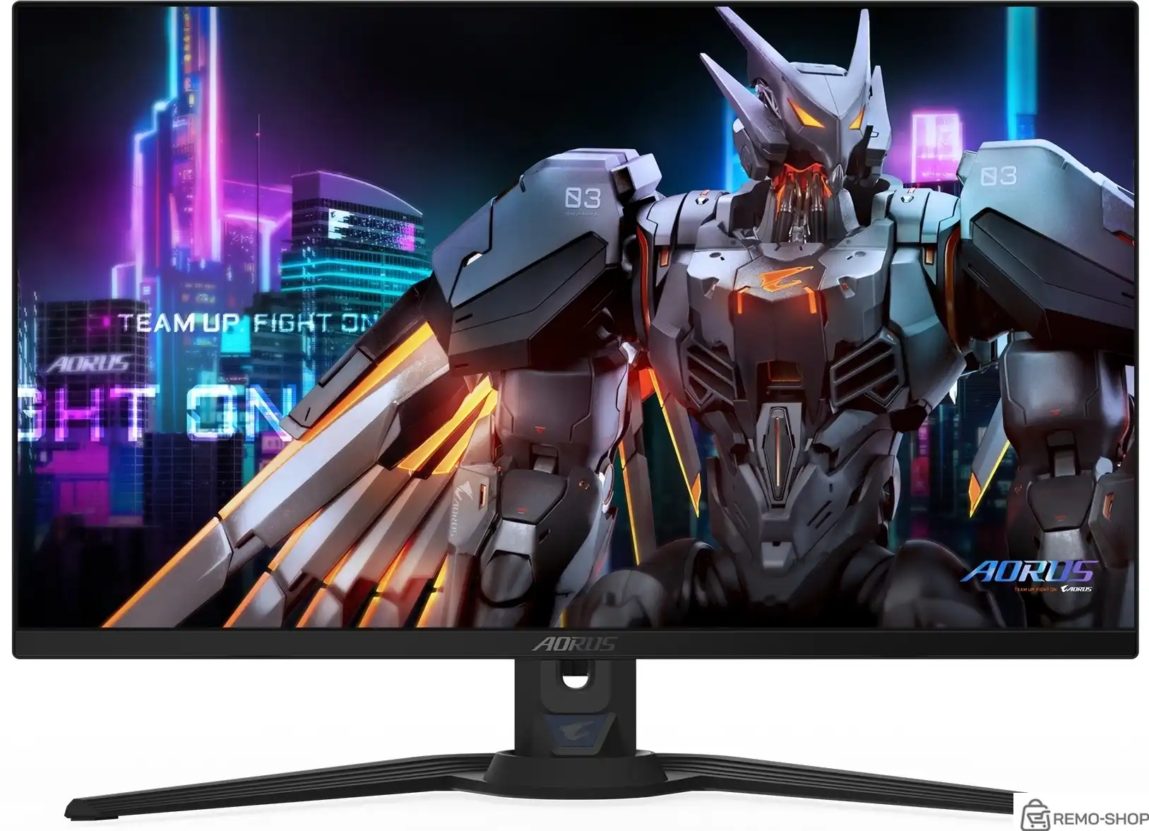 Монитор Gigabyte 27" Aorus FO27Q5P черный QD OLED LED 16:9 HDMI M/M матовая HAS Piv 300cd 178гр/178гр 2560x1440 500Hz DP 2K USB 7.2кг фото 2