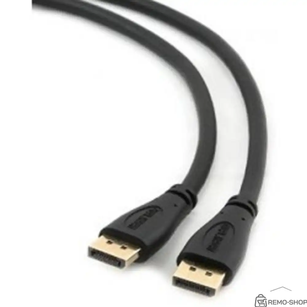 Кабель DisplayPort Gembird/Cablexpert, v1.2 (скорость передачи до 21.6Гбит/с), 1.8м, 20M/20M, черный, экран (CC-DP2-6) фото 2