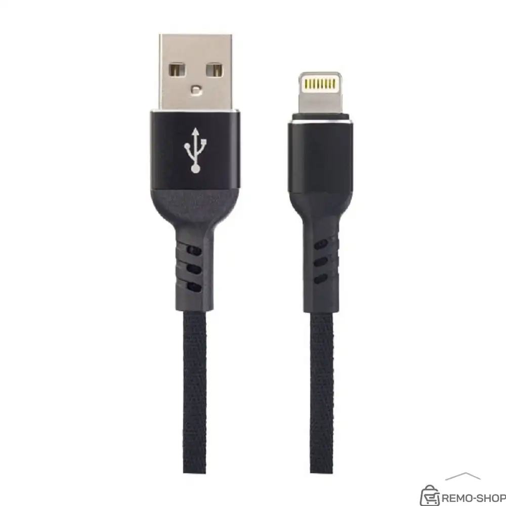 PERFEO Кабель для iPhone, USB - 8 PIN (Lightning), черный, длина 1 м., бокс (I4316)