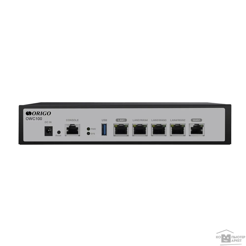 Сетевой адаптер/ Контроллер точек доступа Wi-Fi, 1x1000Base-T WAN, 1x1000Base-T LAN, 3x1000Base-T WAN/LAN, 1xUSB 3.0, консольный порт RJ-45, комплект для установки в 19" стойку