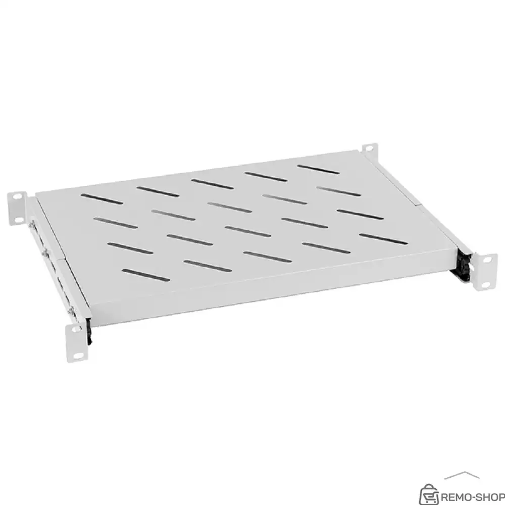 Выдвижная полка 1U для 19" шкафов Cabeus фото 2