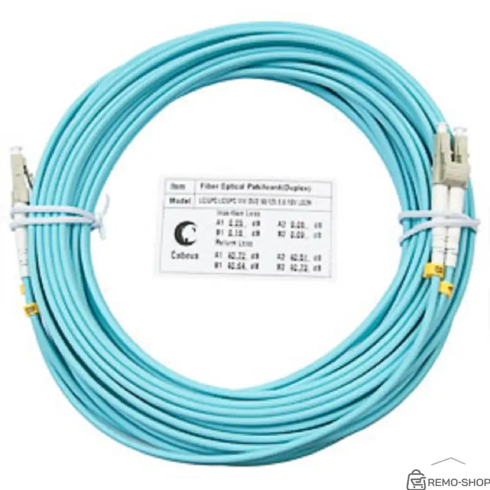Оптический патч-корд Cabeus FOP-50-LC-LC-25m многомодовый 50/125 фото 3