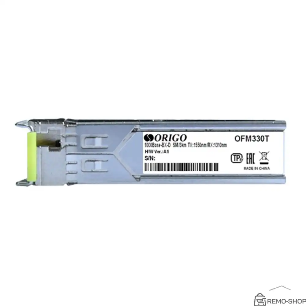 Оптический трансивер SFP 1000Base-BX-D, 1550/1310 нм, до 3 км