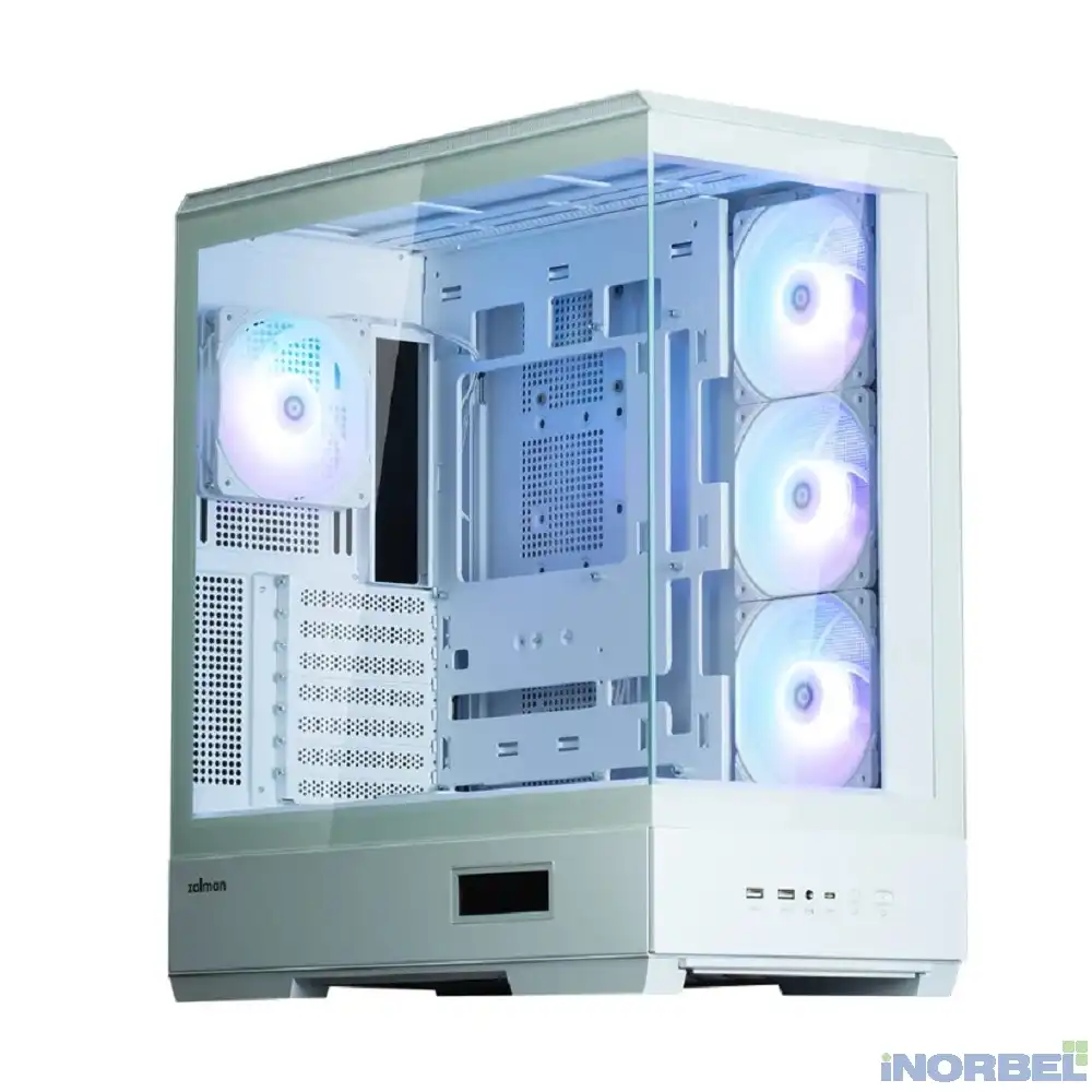 Корпус Zalman P50 DS WHITE ATX фото 3