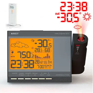 Метеостанция RST Q775 с проекцией времени