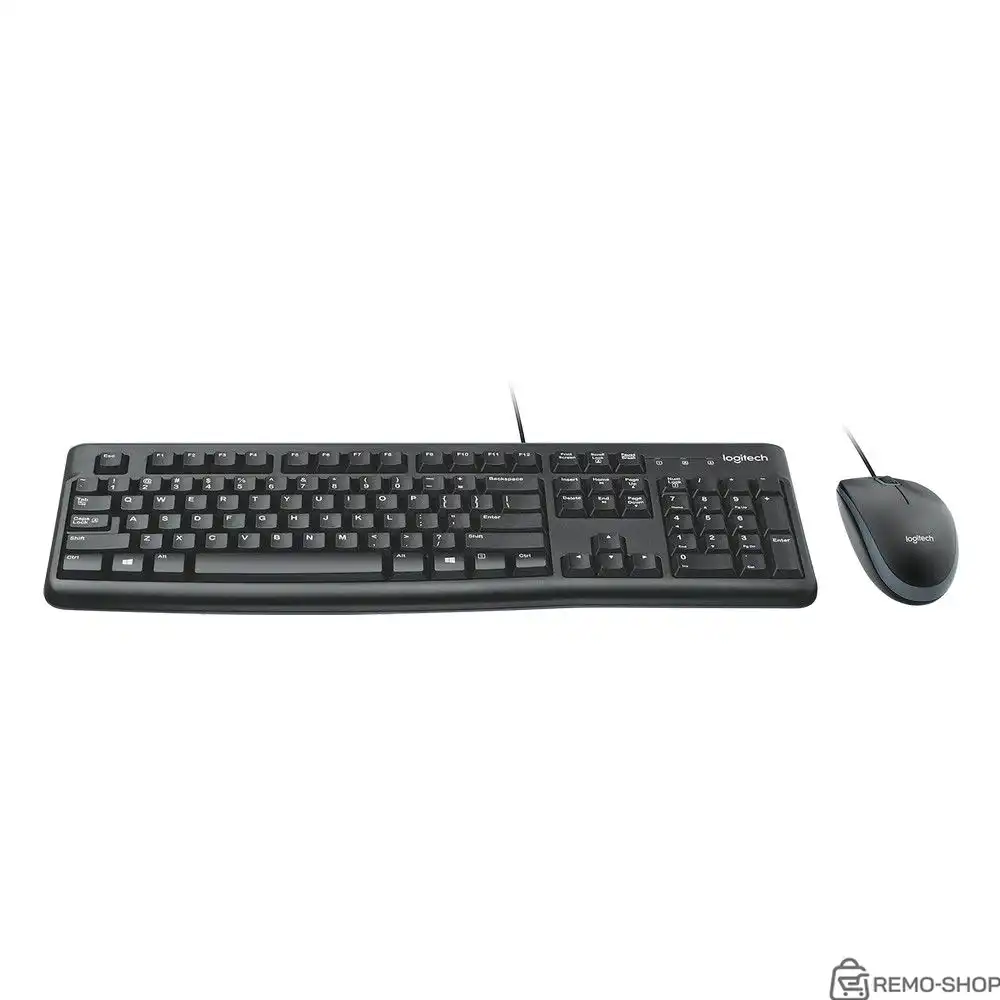 Комплект клавиатура и мышь LogitechDesktop MK120 (920-002561) клавиатура K120 черная, 104 клавиши с защитой от воды |920-002589| Клавиатура K120, мышь M100, цвет черный, USB, RTL фото 2 Комплект клавиатура и мышь LogitechDesktop MK120 (920-002561) клавиатура K120 черная, 104 клавиши с защитой от воды |920-002589| Клавиатура K120, мышь M100, цвет черный, USB, RTL фото 2