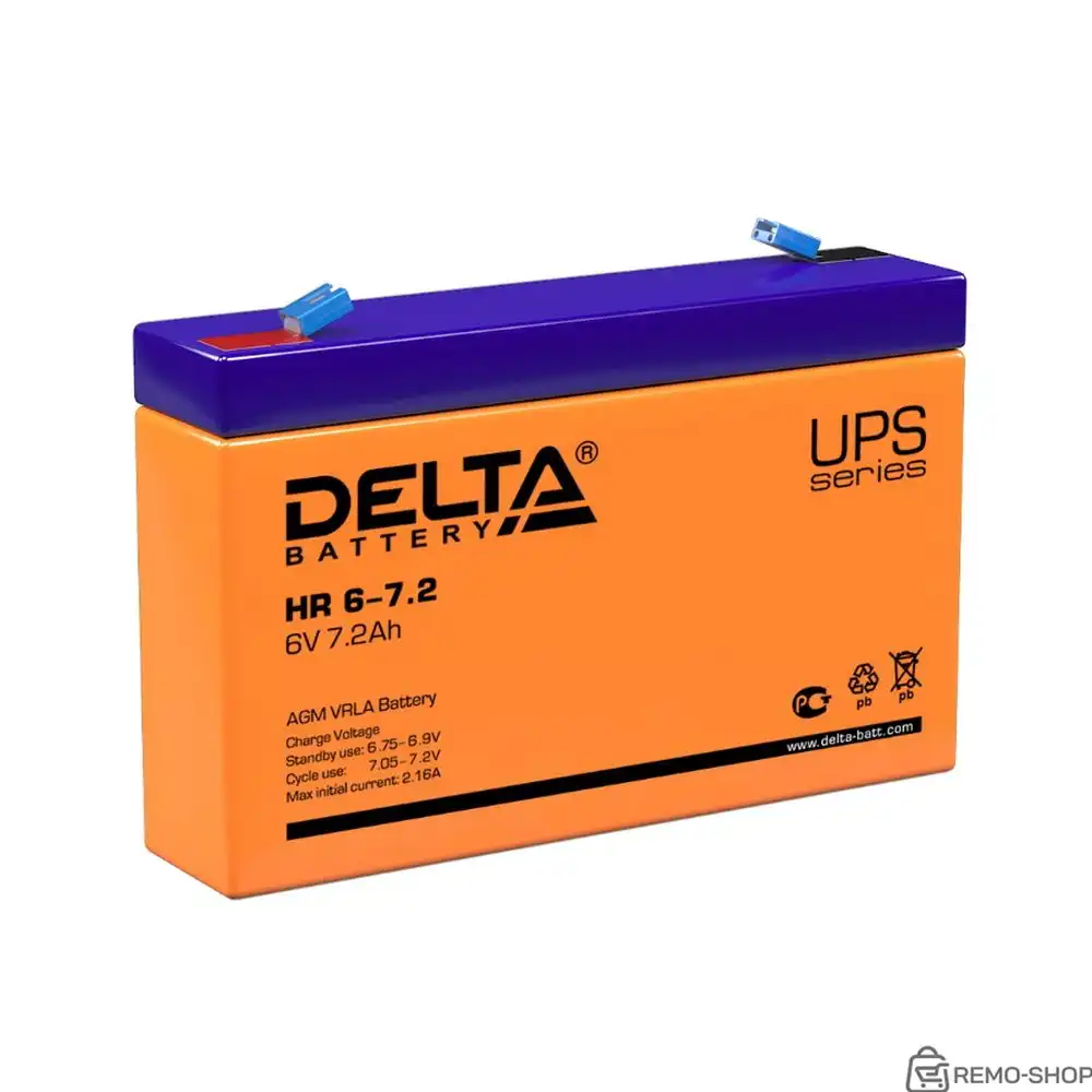 Аккумуляторная батарея Delta HR 6-7.2