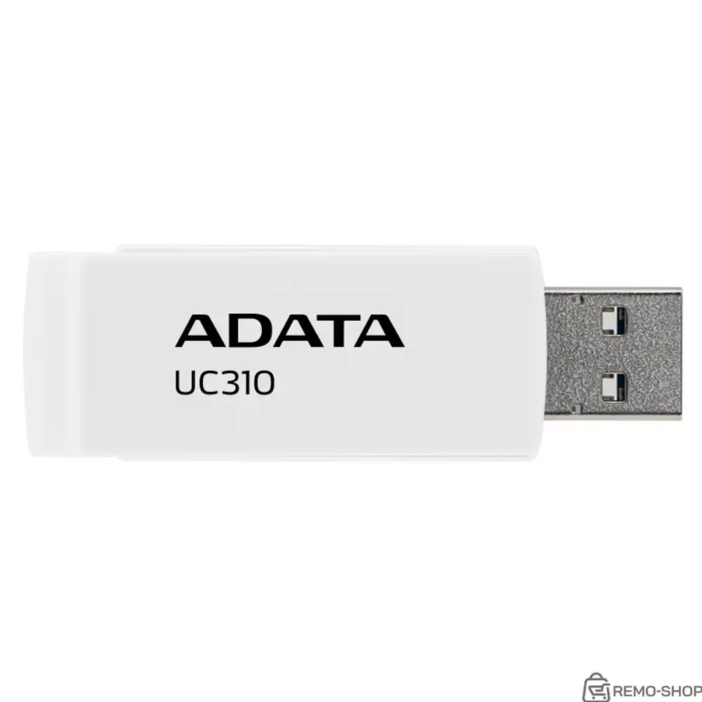 A-DATA Flash Drive 64GB USB WHITE UC310-64G-RWH ADATA
