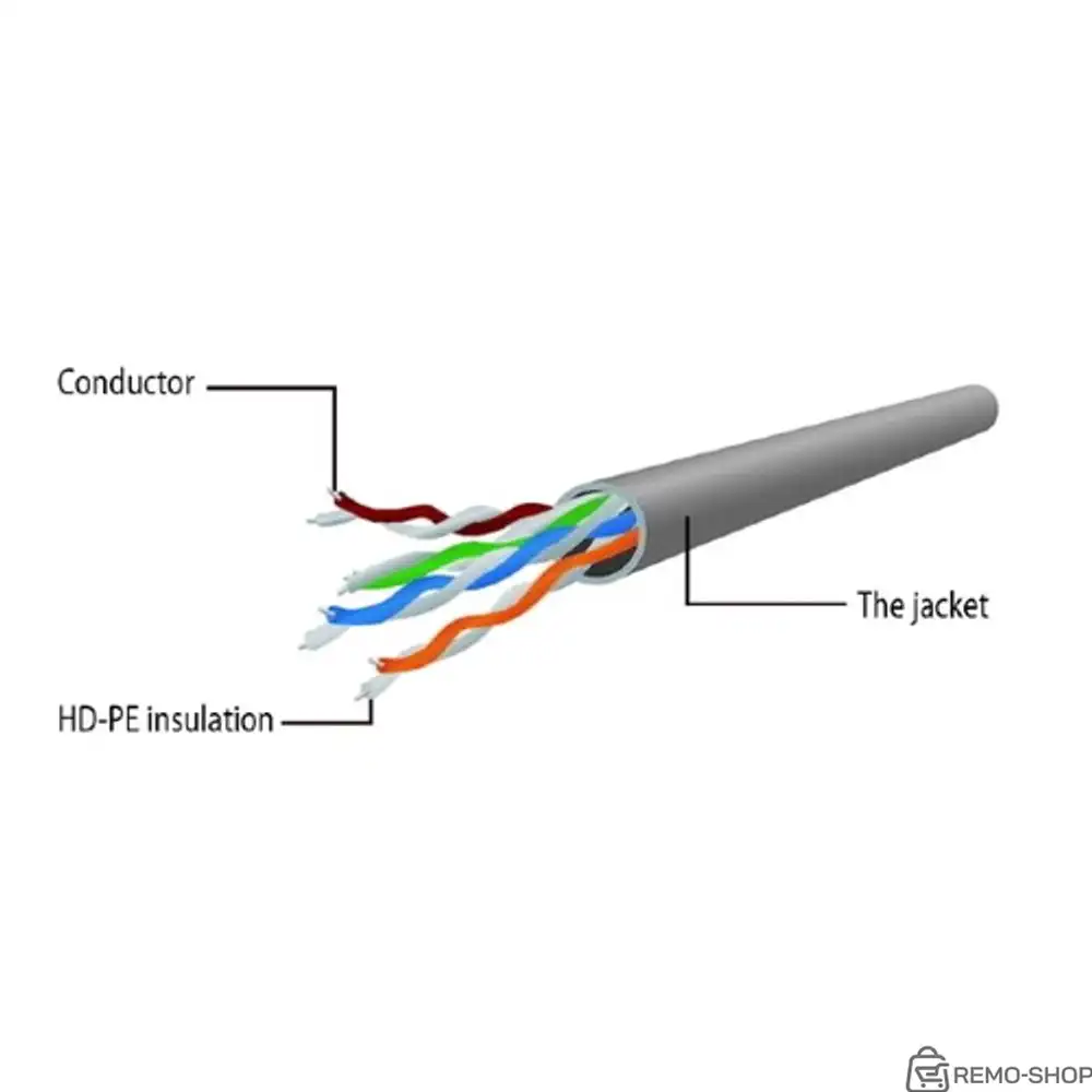 Кабель Cablexpert Патч-корд UTP PP12-5M   кат.5e, 5м, литой, многожильный (серый) {90} (011525) фото 2
