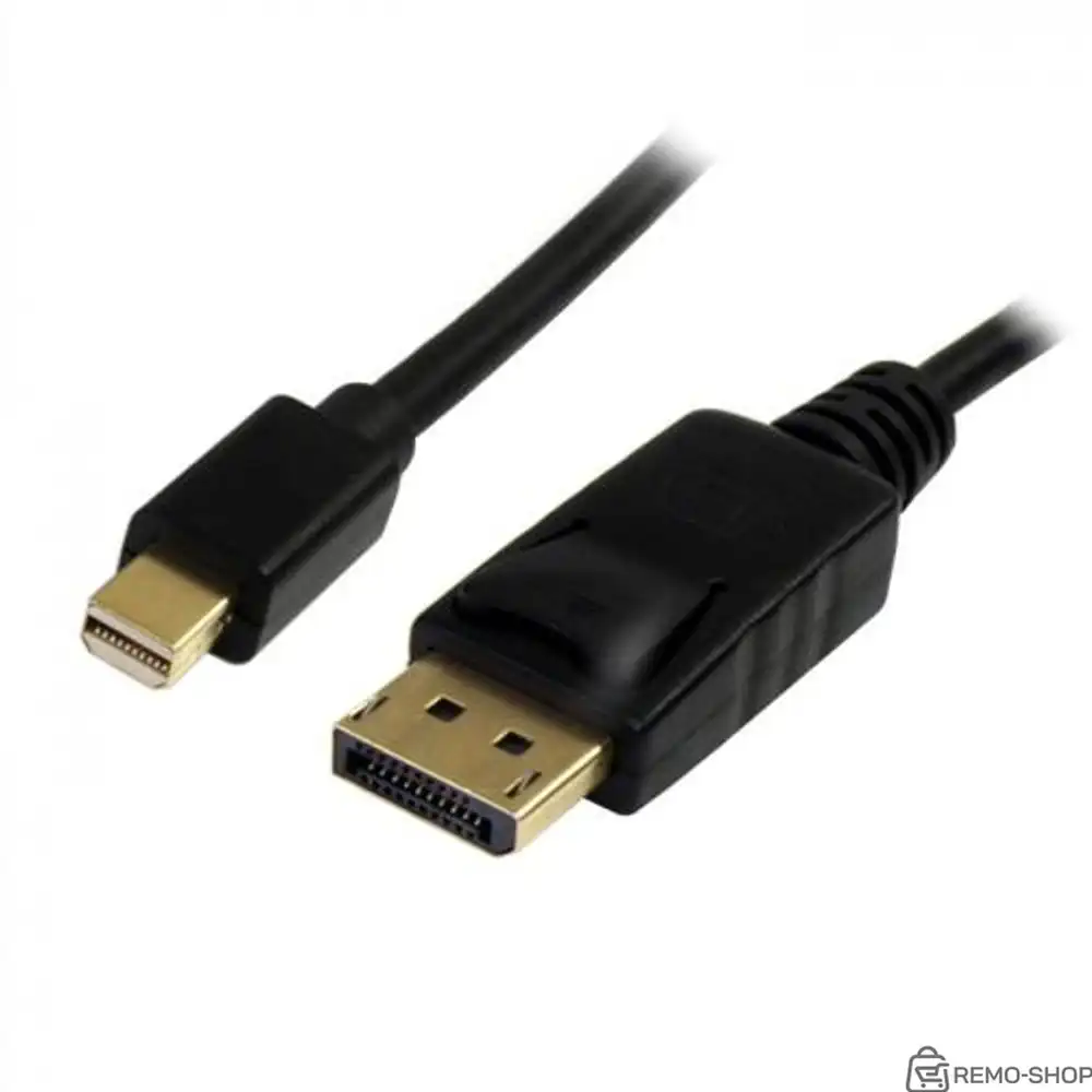 Кабель Mini DisplayPort (mDP) от Leadtek, 20 см, черный фото 2
