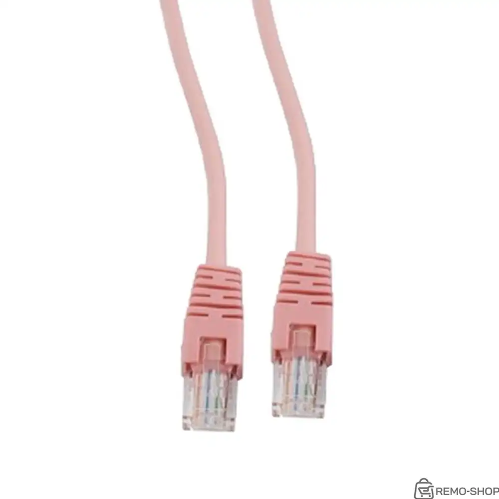 Кабель Cablexpert Патч-корд UTPPP12-1M кат.5e, 1м, литой, многожильный (розовый)