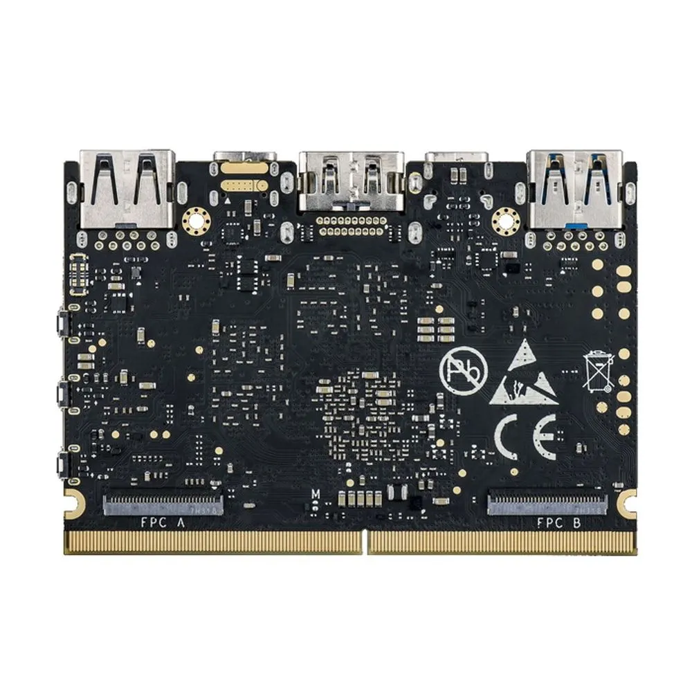 Одноплатный компьютер Khadas Edge Pro Rockchip RK3399, 64-bit Hexa-Core, KEG1-P-002 фото 3