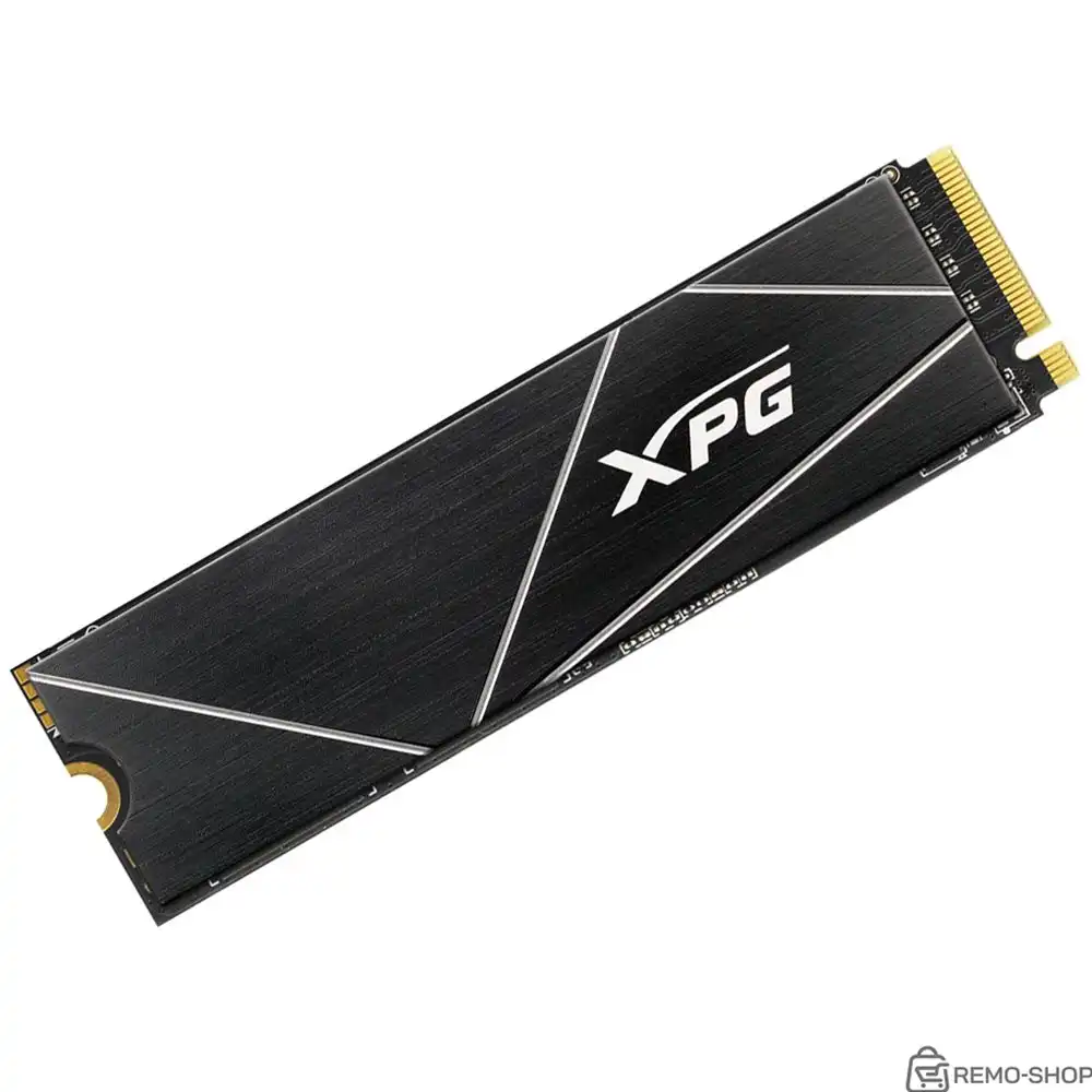 Твердотельный накопитель SSD ADATA XPG GAMMIX S70 BLADE 2TB M.2 2280 AGAMMIXS70B-2T-CS Client PCIe Gen4x4 with NVMe, 7400/6400, IOPS 650/740K, MTBF 2M, 3D TLC, 1480TBW, 0,41DWPD, Heatsink, RTL (933072)