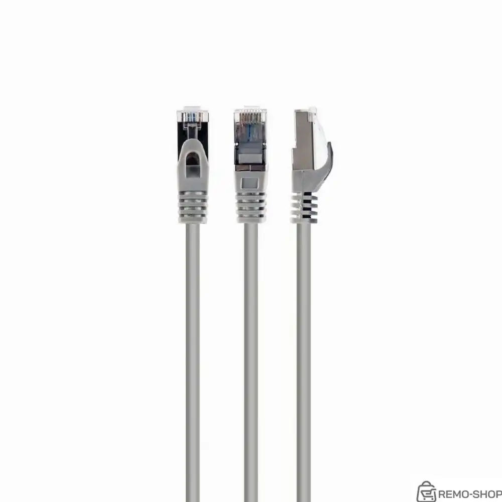 Кабель Cablexpert Патч-корд FTP PP6-1.5M кат.6, 1.5м, литой, многожильный (серый) (045353) фото 3 Кабель Cablexpert Патч-корд FTP PP6-1.5M кат.6, 1.5м, литой, многожильный (серый) (045353) фото 3