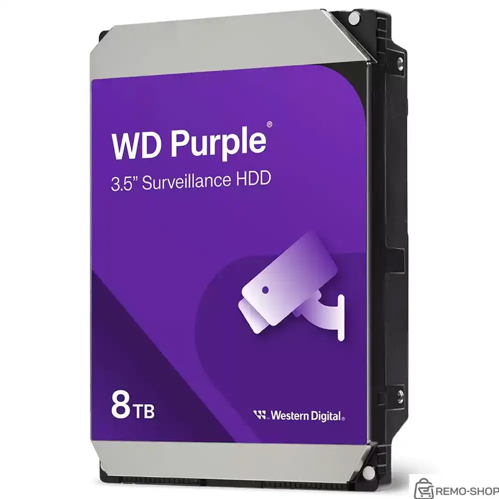 Жесткий диск WD Purple 8TB SATA III 3.5" для настольных ПК фото 2
