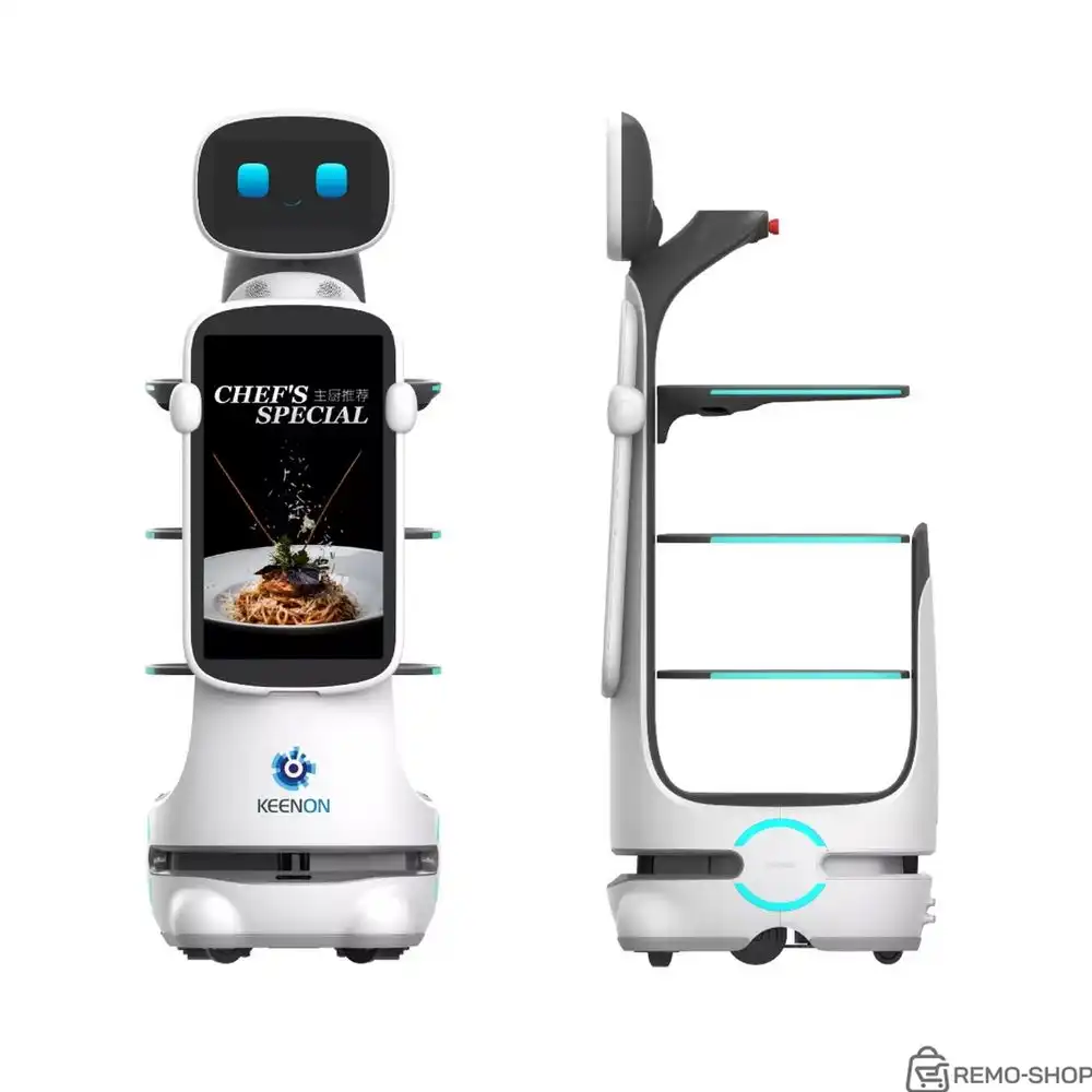 Сервисный робот-доставщик Keenon Robotics модели Dinerbot T10 фото 2
