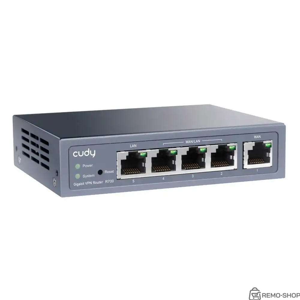 Маршрутизатор CUDY R700 Gigabit Multi-WAN VPN фото 2