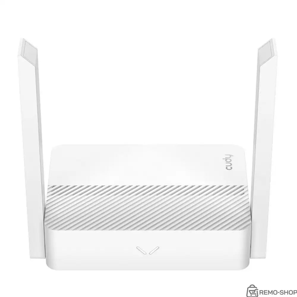 Маршрутизатор CUDY WR300 N300 Wi-Fi Router, Chipset MediaTek, 802.11b/g/n,300Mbps at 2.4GHz, 4 Ч 10/100Mbps Ports, 2 Ч 5dBi fixed antennas, WiFi router/AP/ Repeater/WISP Mode, Guest network, WPS, DDNS, VPN Client, IPv6, Cudy APP