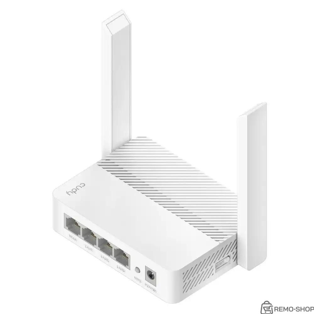 Маршрутизатор CUDY WR300 N300 Wi-Fi Router, Chipset MediaTek, 802.11b/g/n,300Mbps at 2.4GHz, 4 Ч 10/100Mbps Ports, 2 Ч 5dBi fixed antennas, WiFi router/AP/ Repeater/WISP Mode, Guest network, WPS, DDNS, VPN Client, IPv6, Cudy APP фото 3
