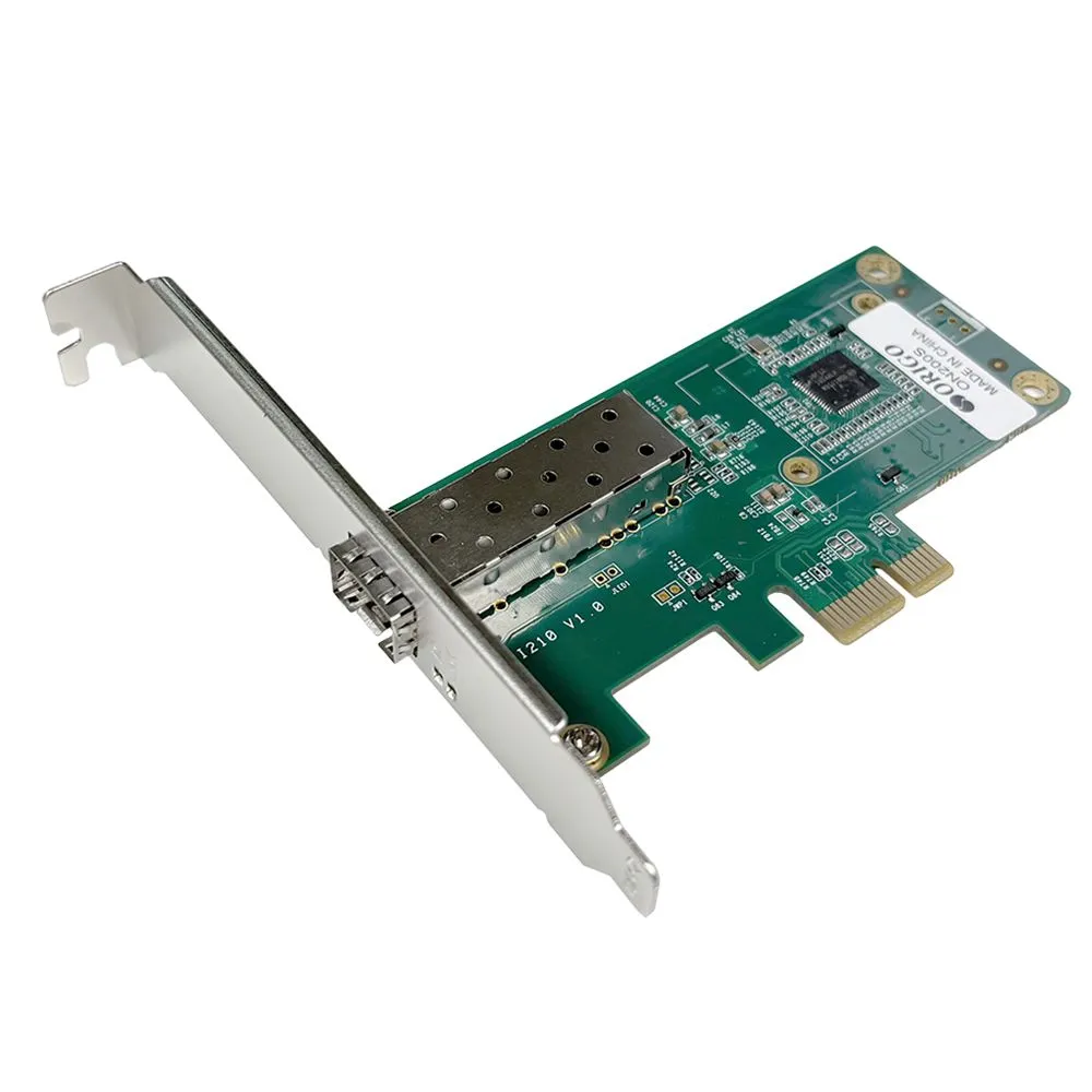 Сетевой адаптер ORIGO Сетевой адаптер PCI-E, 1x1000Base-X SFP фото 2