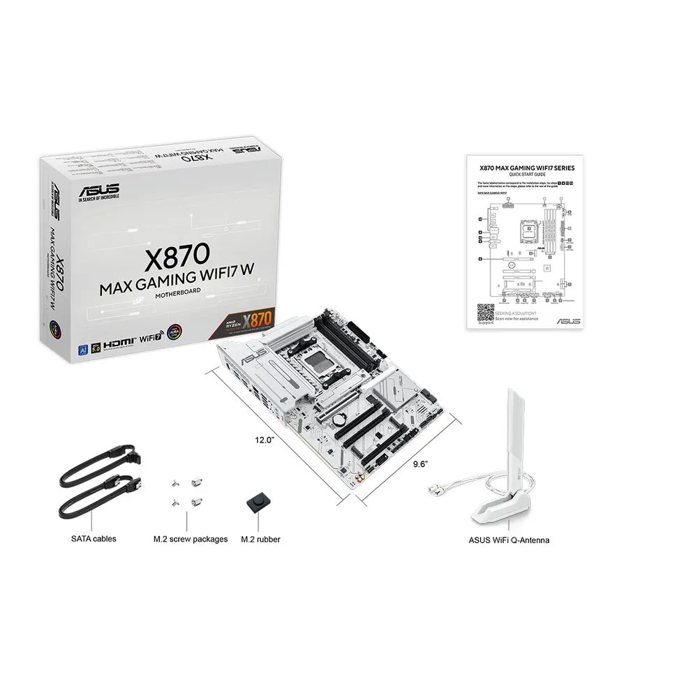 Материнская плата ASUS X870 MAX GAMING WIFI7 W фото 2