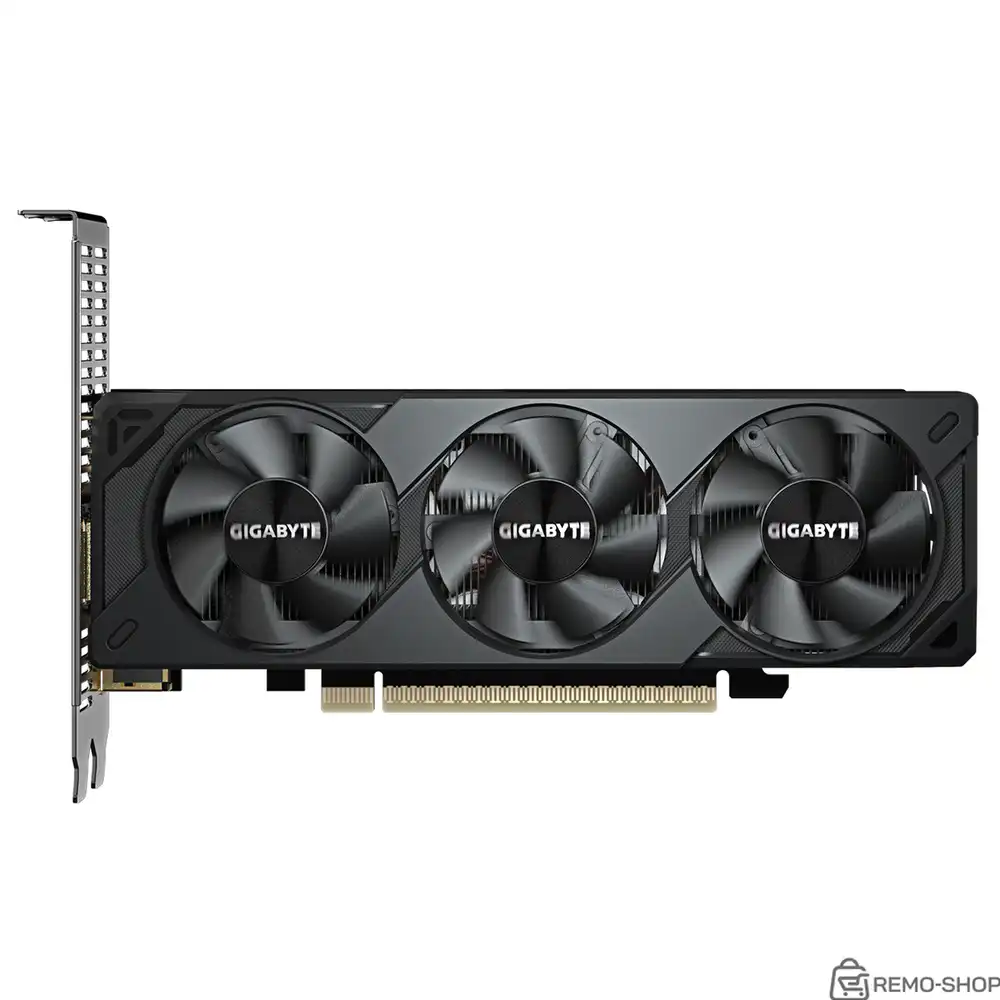 Видеокарта Gigabyte RTX5060 OC Low Profile 8GB GDDR7 128bit 3xDP HDMI 3FAN LP RTL фото 2