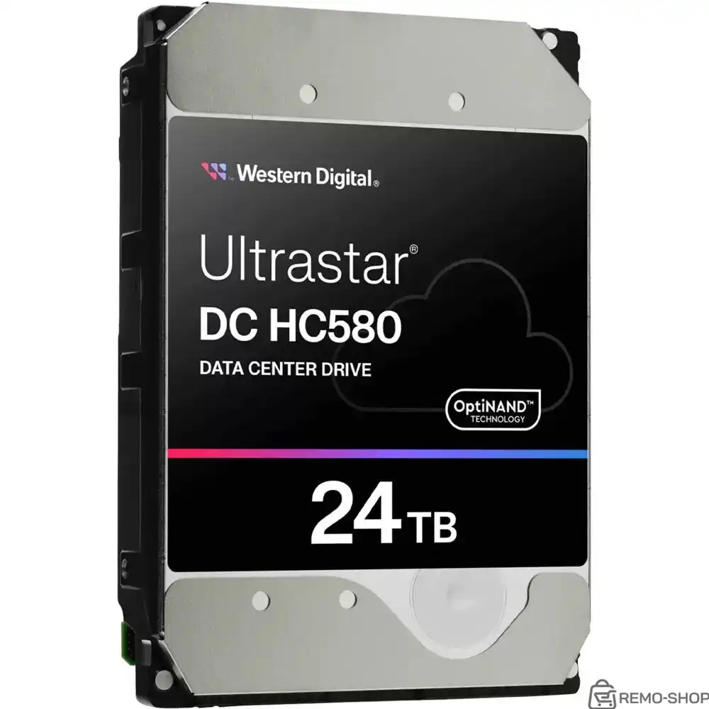 Жесткий диск серверный Western Digital 3.5" 24TB Ultrastar DC HC580 WUH722424ALE604 SATA