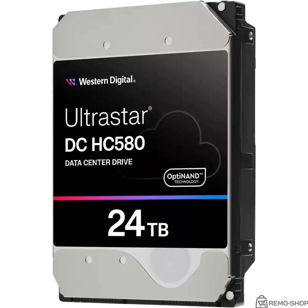 Жесткий диск серверный Western Digital 3.5" 24TB Ultrastar DC HC580 WUH722424ALE604 SATA фото 3