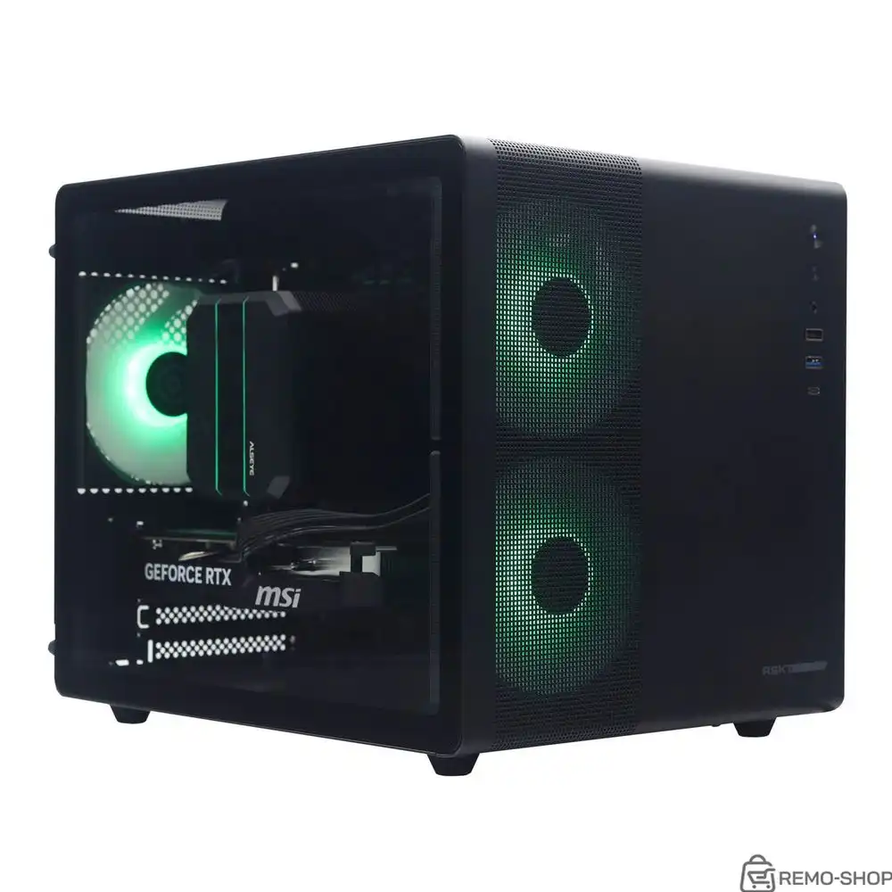 Компьютер Raskat STRIKE 520 (AMD RYZEN 5 7500F, RAM 32GB, SSD 1TB, NVIDIA RTX 5060Ti 16GB, noOS, black) фото 3